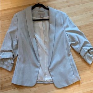 H&M gray blazer